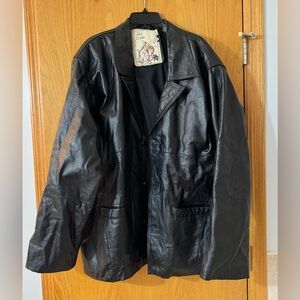 Men’s PDL Leather Jacket- XL